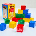 بازی فکری مکعب های رنگی 16 تایی - Image 3