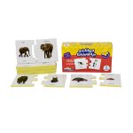 جورچین دوتکه حیوانات و بچه هایشان