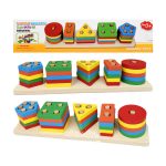 مونته سوری چوبی 5 ستون پایه مستطیل