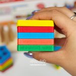 مونته سوری چوبی 5 ستون پایه مستطیل - Image 4