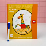 کتاب حروف انگلیسی چوبی مگنتی - Image 2