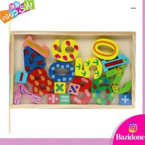 تخته اعداد چوبی