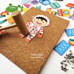 بازی فکری میخ و چکش چوبی مدل فضا - Image 6