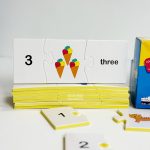 جورچین سه تکه فومی اعداد و شمارش انگلیسی - Image 4