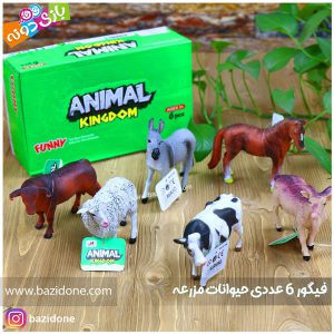 فیگور حیوانات مزرعه 6 عددی