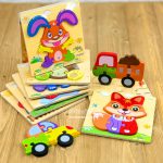 پازل چوبی برجسته فانتزی