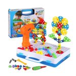 مکانو پازل پیچ و مهره ای دریل دار