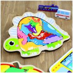 کاتامینو چوبی فریم دار دایناسور ها