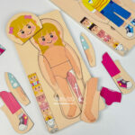 پازل چوبی طبقاتی ساختار بدن - Image 5