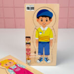 پازل چوبی طبقاتی ساختار بدن - Image 4