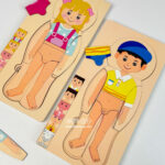 پازل چوبی طبقاتی ساختار بدن - Image 2