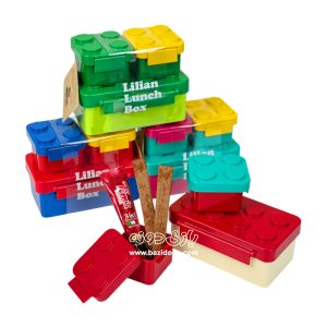 three piece lego dish