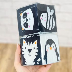 مکعب ابری سیاه و سفید