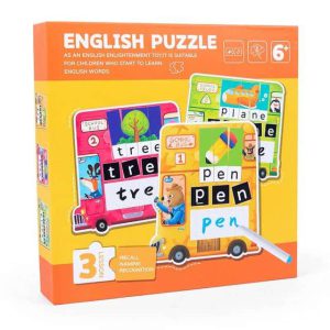 پازل وایتبردی انگلیسی ساخت کلمات