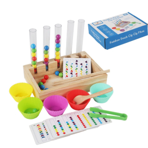 gra ukladanka koraliki rainbow beads clip 1