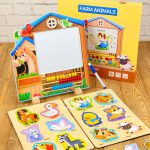 تخته آموزشی چندکاره با چرتکه - Image 16