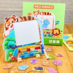 تخته آموزشی چندکاره با چرتکه