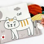 کتاب پارچه ای سوتکی خرگوش و حیوانات مزرعه - Image 2