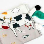 کتاب پارچه ای سوتکی خرگوش و حیوانات مزرعه - Image 4