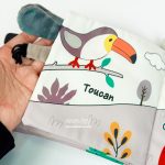 کتاب پارچه ای سوتکی شیر و حیوانات - Image 2