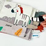 کتاب پارچه ای سوتکی شیر و حیوانات - Image 4