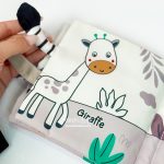 کتاب پارچه ای سوتکی شیر و حیوانات - Image 5