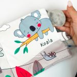 کتاب پارچه ای سوتکی فیل و حیوانات جنگل - Image 3