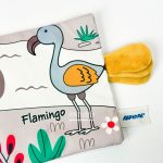 کتاب پارچه ای سوتکی فیل و حیوانات جنگل - Image 5