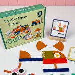 میله و حلقه و تطابق اشکال چوبی - Image 2