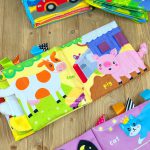 کتاب پارچه ای سه بعدی دم ها - Image 3