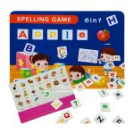 باکس پازل مگنتی انگلیسی (۶ در ۱)