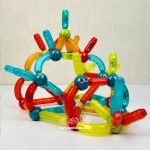 توپ و میله مگنتی چراغدار 76 قطعه - Image 3