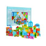 بازی بریکس چوبی ۱۰۰ قطعه