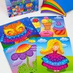 پک فوم استیکری دخترانه - Image 2