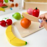 باکس برش میوه چوبی مگنتی - Image 2