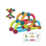 باکس توپ و میله مگنتی 52 قطعه - Image 3