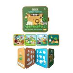 کتاب جادویی رنگ آمیزی با استیکر