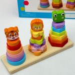 مونته سوری چوبی حیوانات فانتزی - Image 4