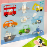 پازل پین دار چوبی - Image 5