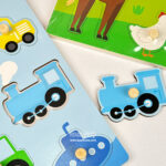 پازل پین دار چوبی - Image 2