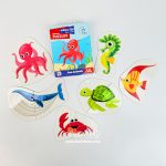 پازل دو تکه ( حیوانات دریایی) - Image 2