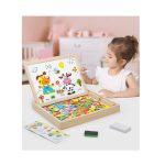 تخته دوطرفه چوبی مگنتی وارداتی مزرعه ی شاد 2