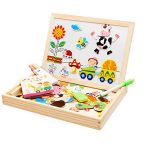 تخته دوطرفه چوبی مگنتی وارداتی مزرعه ی شاد 2 - Image 2