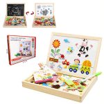 تخته دوطرفه چوبی مگنتی وارداتی مزرعه ی شاد 2 - Image 4