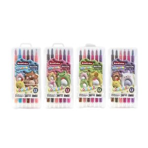12 color twistable crayons