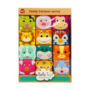 12 piece animal silicone cubes 1