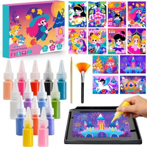 12 piece sand painting board