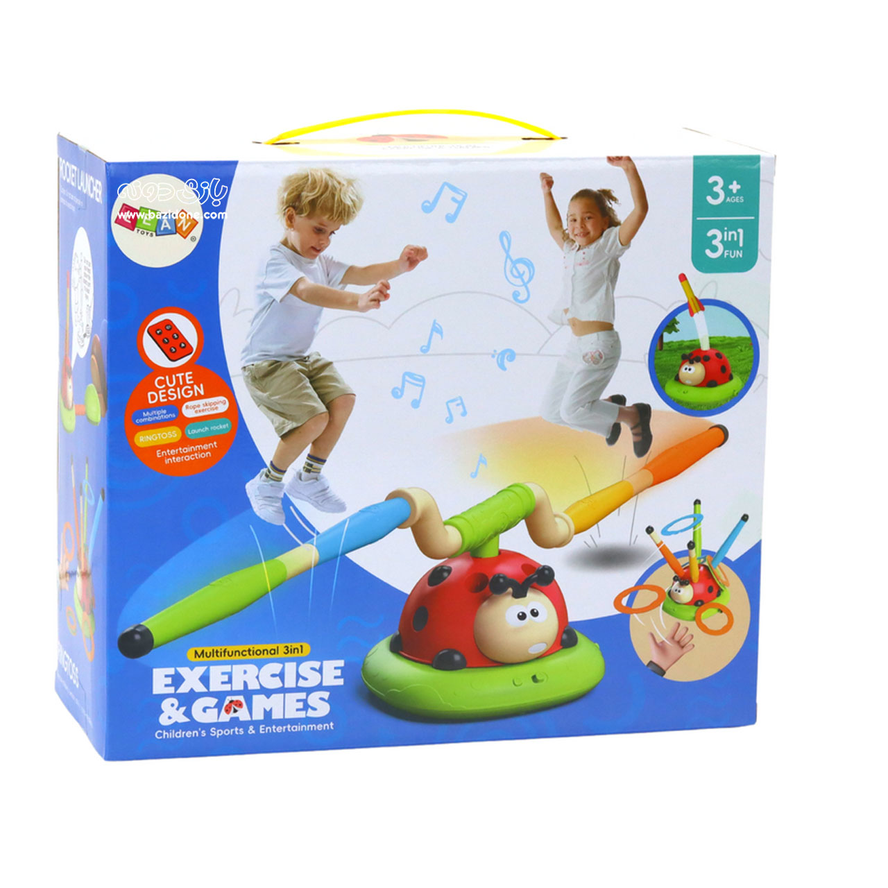 3-in-1-musical-ladybug-motion-game بازی حرکتی کفشدوزک موزیکال 3 در 1 - Image 1