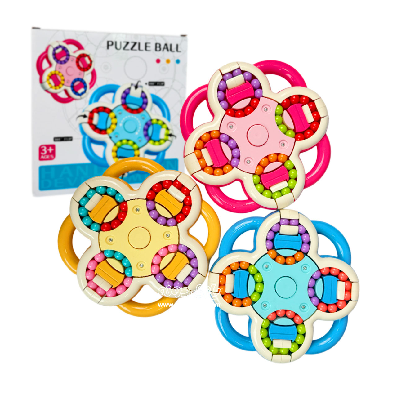 3D-Puzzle-Spinner-1 اسپینر پازلی سه بعدی - Image 1