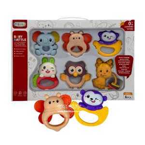 6pcs baby rattle pack 1